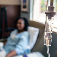 Patients undergoing chemotherapy are closely monitored for anemia and can be treated with a variety of therapies such as iron infusion, bone marrow stimulating injections, and supplemental B12 and folate.